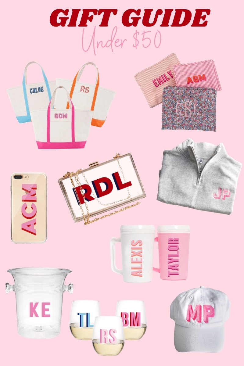 Gifts Under $50 - Sprinkled With Pink