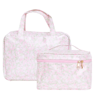 Clear Coated Travel Organizer Set