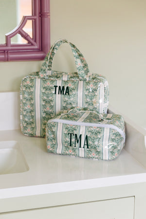 Clear Coated Travel Set