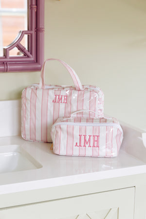 Clear Coated Travel Set