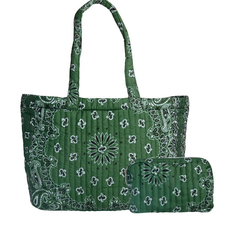 Bandana Tote & Pouch Set