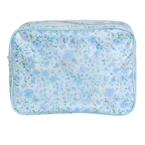 Clear Coated Pouch - Appliqué