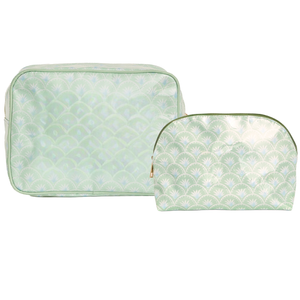 Clear Coated Pouch - Appliqué