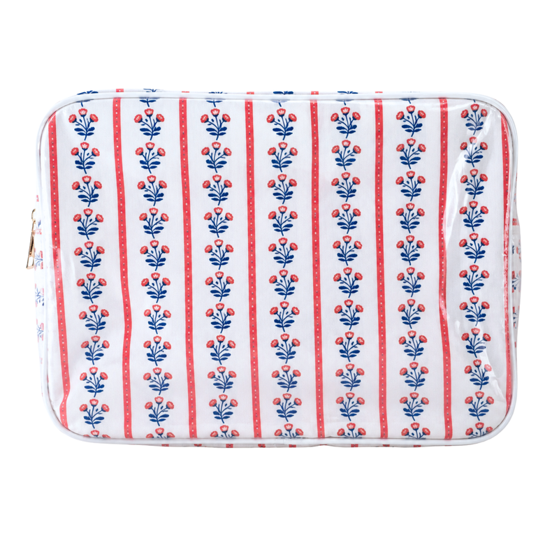 Coastal Clear Coated Pouch