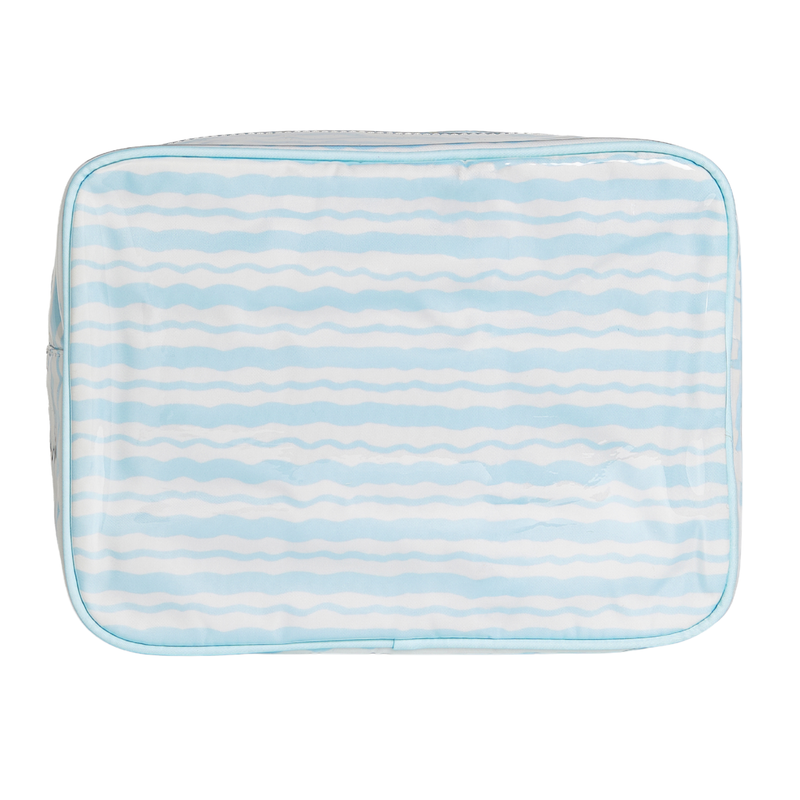 Clear Coated Pouch - Applique by @PBANDJ4THGRADE