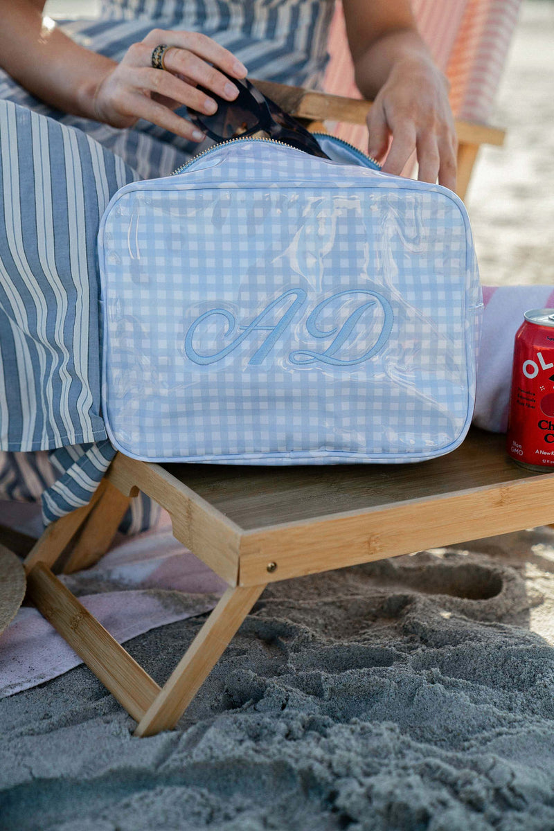 Coastal Clear Coated Pouch