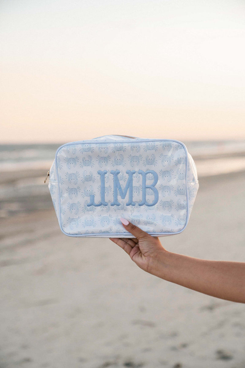 Coastal Clear Coated Pouch