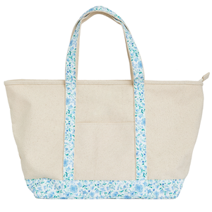 Floral Canvas Tote