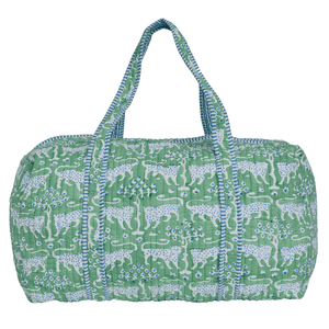 Block Print Duffel