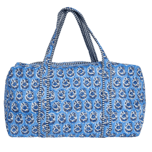 Block Print Duffel