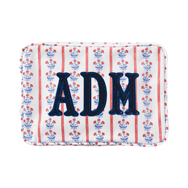 Clear Coated Medium Pouch with Applique - @Nashville Tash x SWP