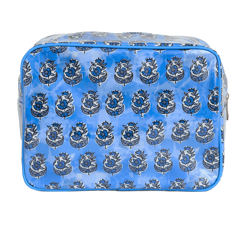 Clear Coated Pouch - Appliqué