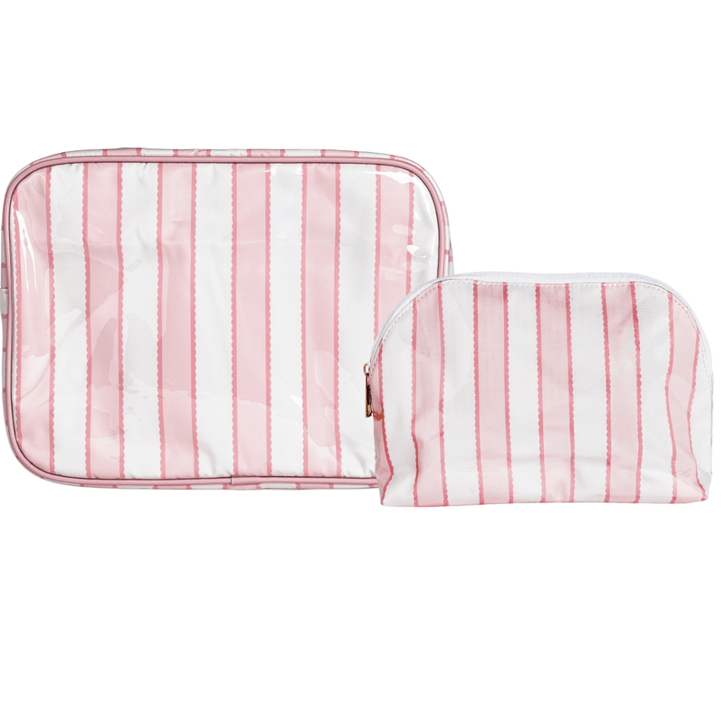 Clear Coated Pouch - Appliqué