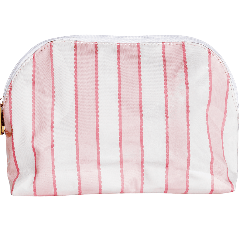 Clear Coated Pouch - Appliqué