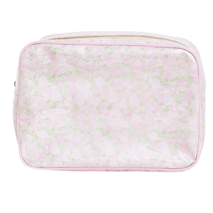 Clear Coated Pouch - Appliqué