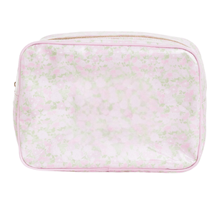 Clear Coated Pouch - Appliqué