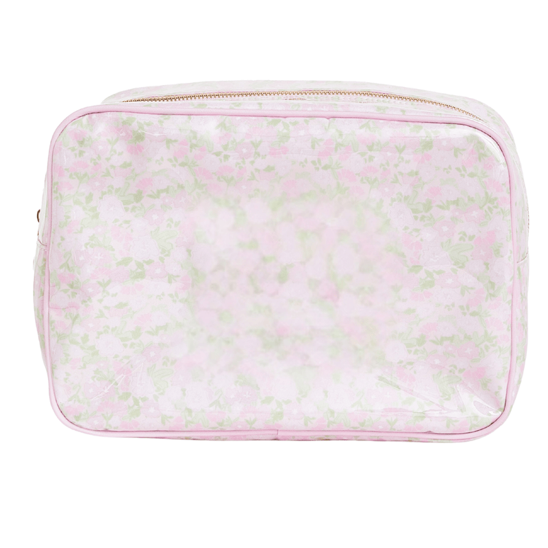 Clear Coated Pouch - Appliqué