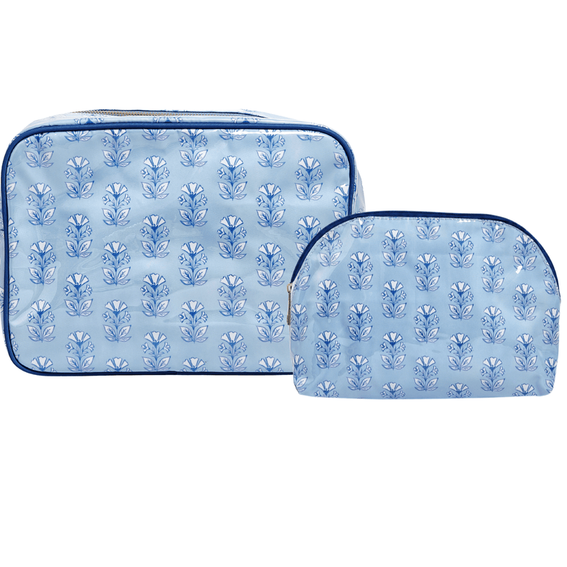 Clear Coated Pouch - Appliqué