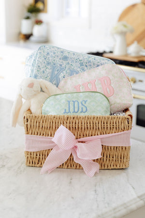 Clear Coated Pouch - Appliqué