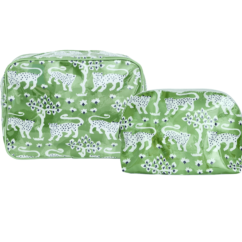 Clear Coated Pouch - Appliqué