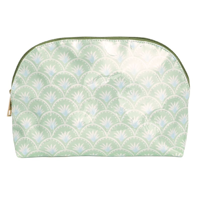 Clear Coated Pouch - Appliqué