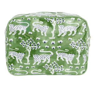 Clear Coated Pouch - Appliqué
