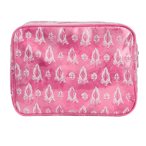 Clear Coated Pouch - Appliqué