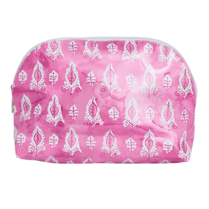 Clear Coated Pouch - Appliqué