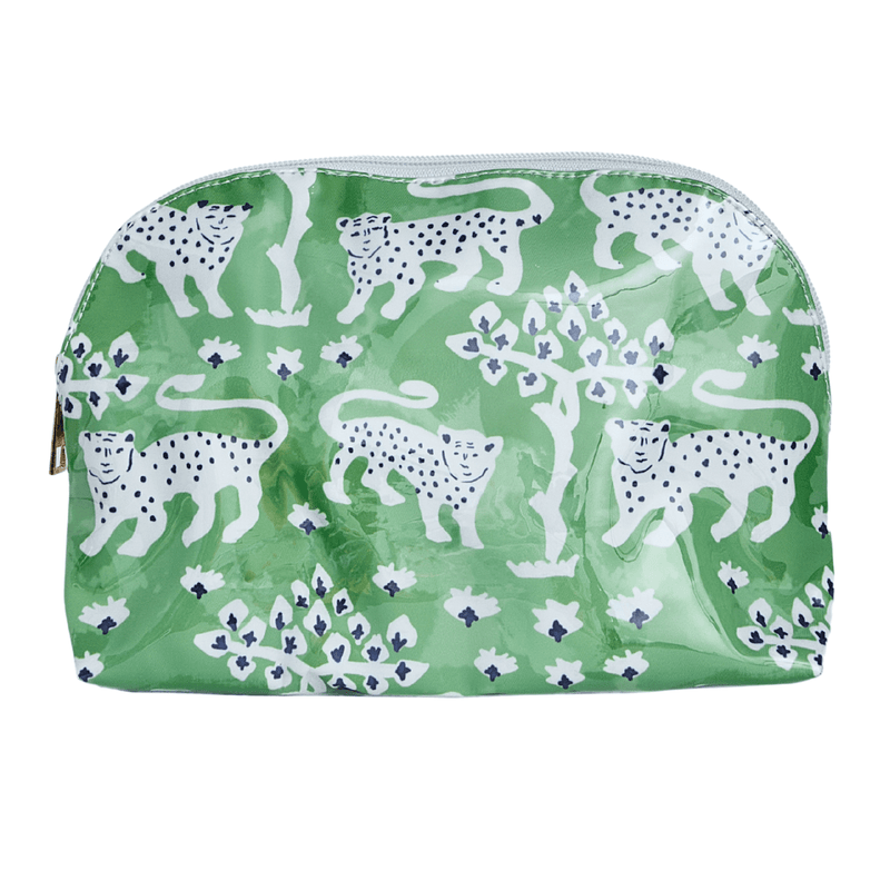 Clear Coated Pouch - Appliqué