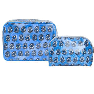 Clear Coated Pouch - Appliqué