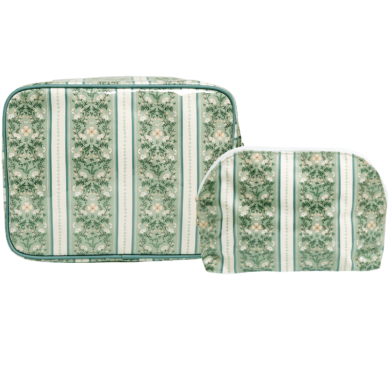 Clear Coated Pouch - Appliqué