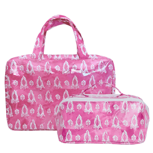 Clear Coated Travel Set