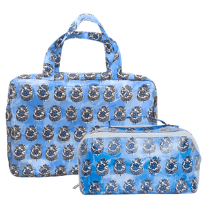 Clear Coated Travel Set