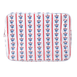 Coastal Clear Coated Pouch - Appliqué