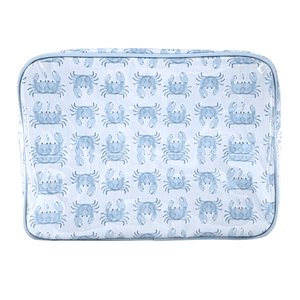 Coastal Clear Coated Pouch - Appliqué