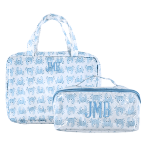 Coastal Clear Coated Travel Set