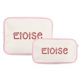 Custom Name Valentine's Day Canvas Pouch