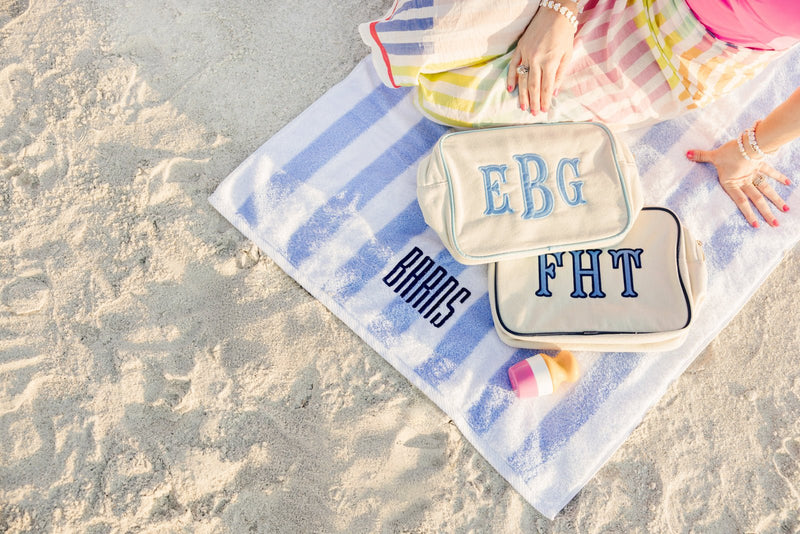 Embroidered Cabana Towel