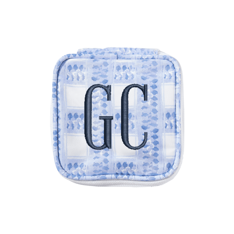 Embroidered Clear Coated Jewelry Case - @Nashville Tash x SWP