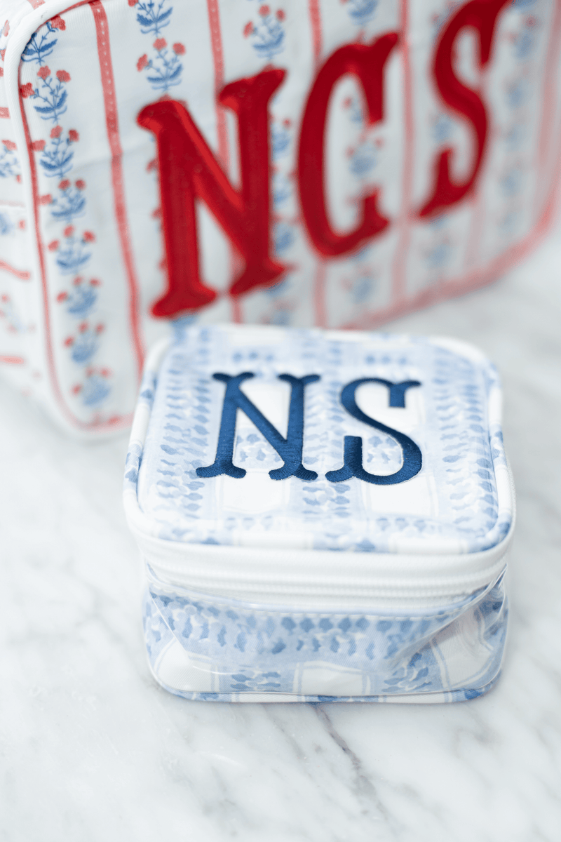 Embroidered Clear Coated Jewelry Case - @Nashville Tash x SWP