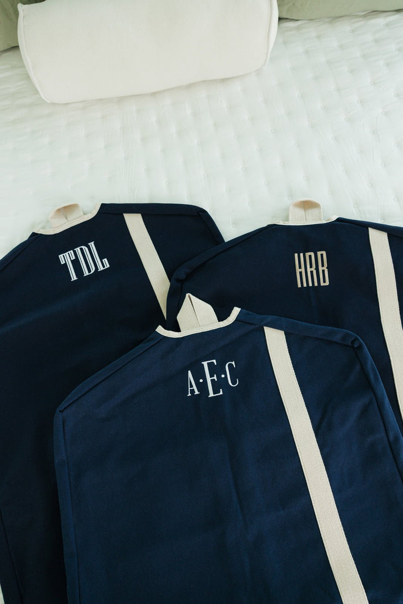 Embroidered Garment Bag