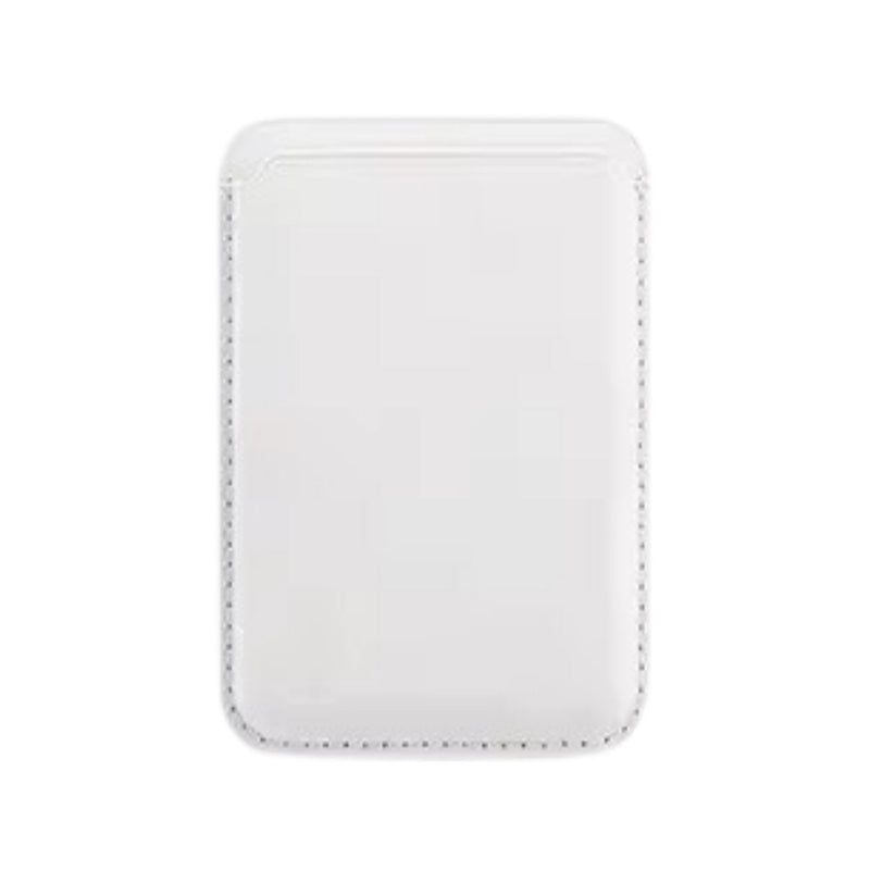 Magnetic Leather Phone Wallet with Gold Foil