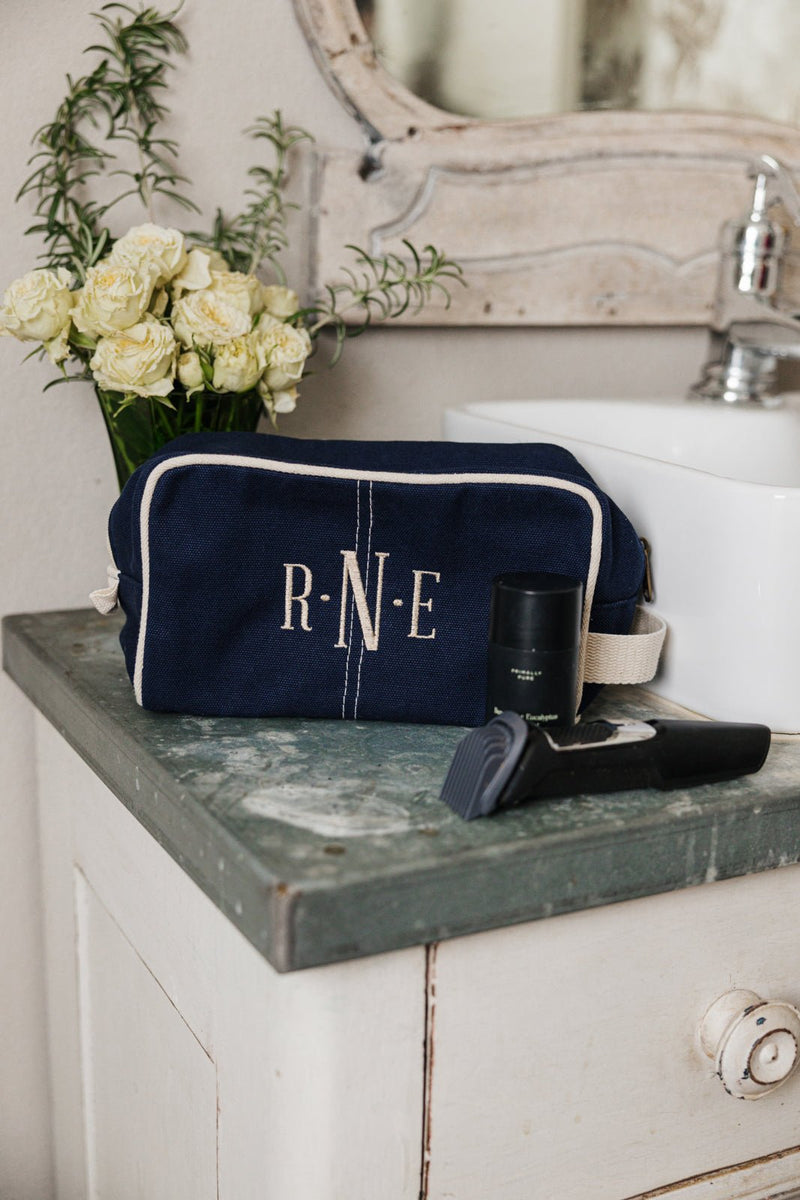 Men's Canvas Dopp Kit