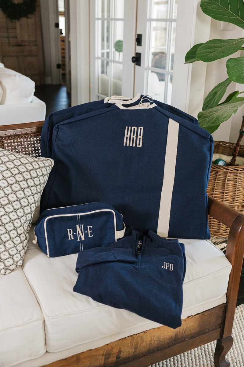 Men's Custom Embroidered Brooks Brothers Quarter Zip - Left Chest