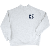 Monogrammed Mockneck Sweatshirt