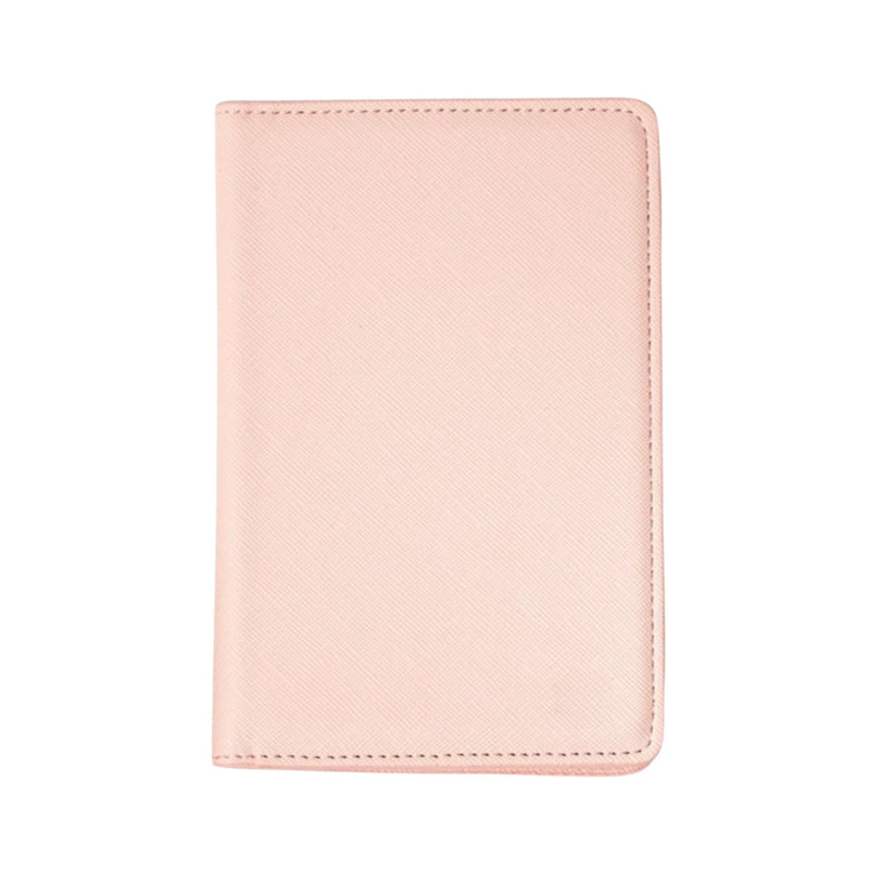 Passport Holder with Gold Foil Monogram
