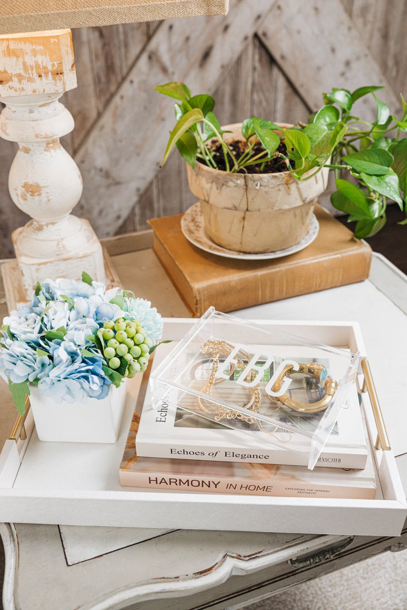 Personalized Acrylic Catchall Box