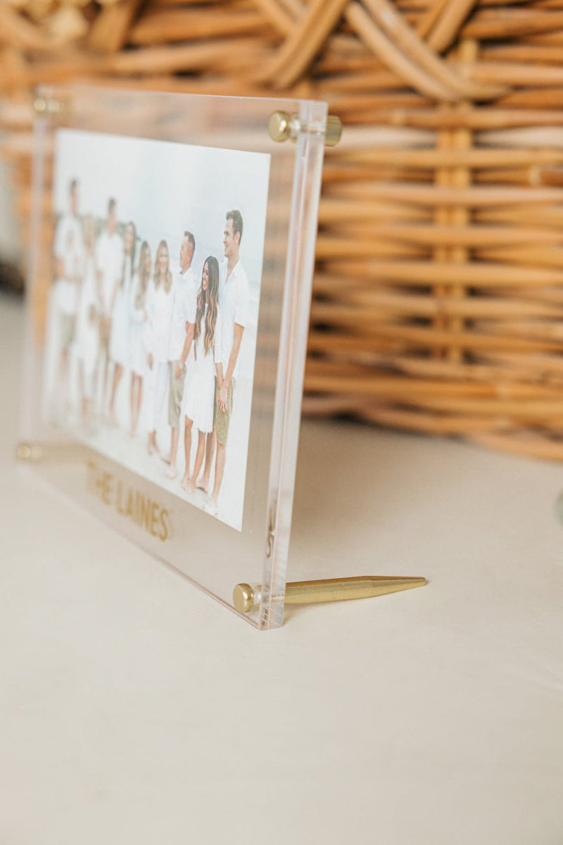 Personalized Acrylic Frame