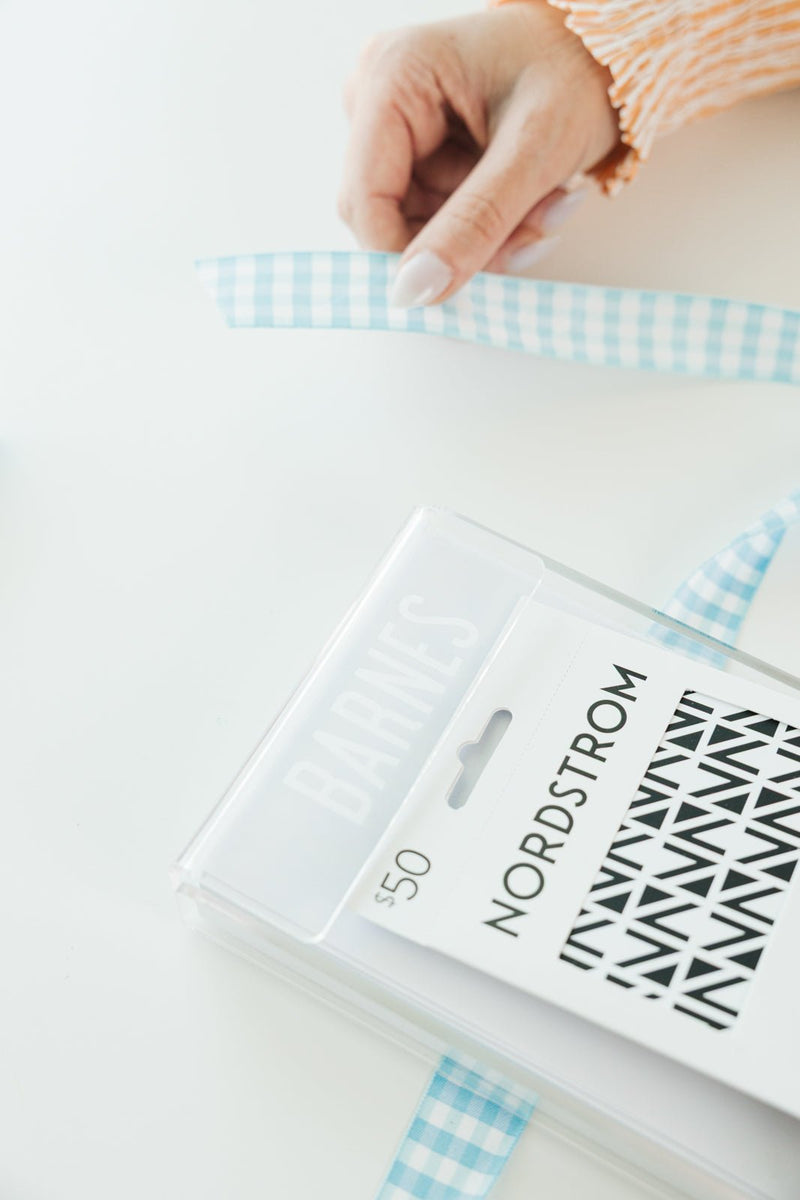 Personalized Acrylic Notepad Holder