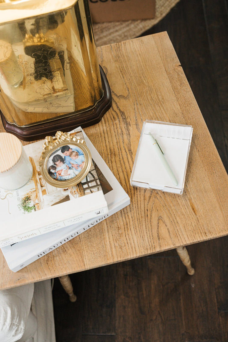 Personalized Acrylic Notepad Holder